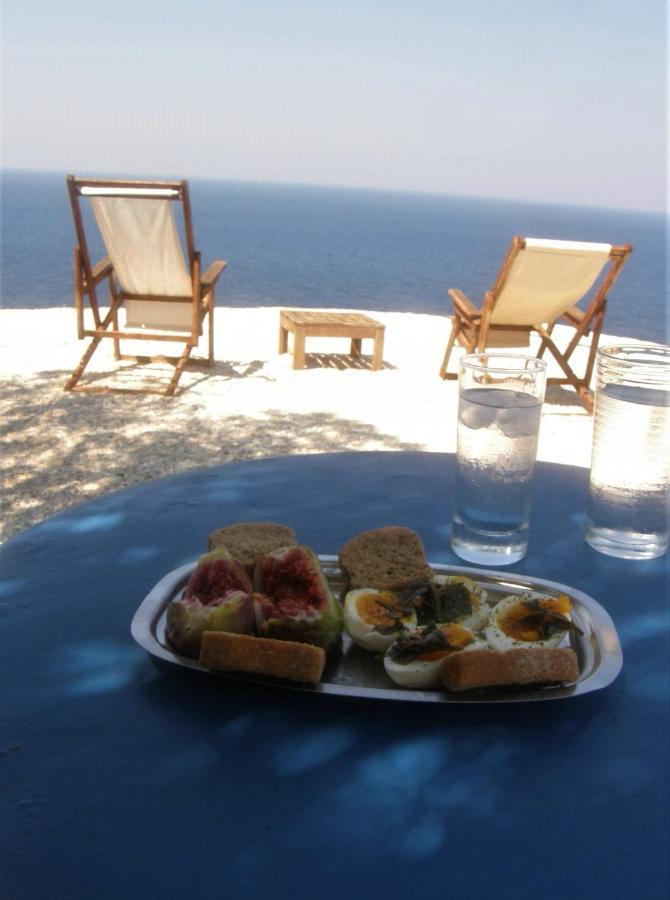 Villa C & C _ Cycladic House With Endless Sea View Ermoupoli Exterior foto