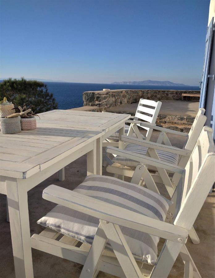 Villa C & C _ Cycladic House With Endless Sea View Ermoupoli Exterior foto